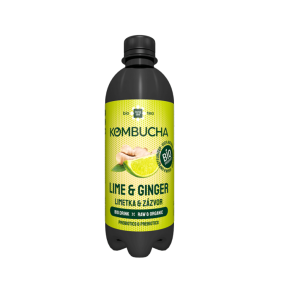 BIO Kombucha Limetka a Zázvor